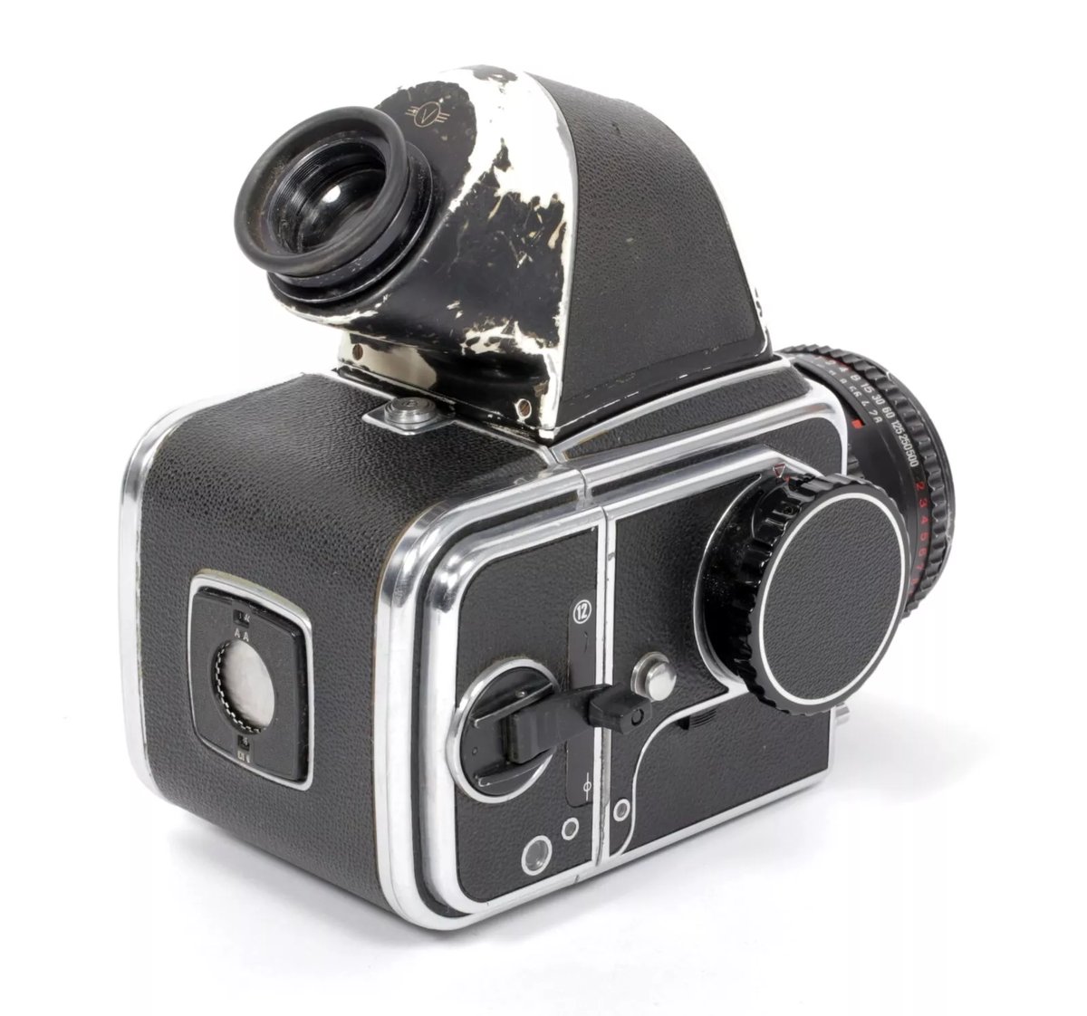 Hasselblad 500C/M camera w/ T* Planar 80mm F2.8 C lens + A12 Hasselblad 500C/M camera w/ T* Planar 80mm F2.8 C lens + A12
